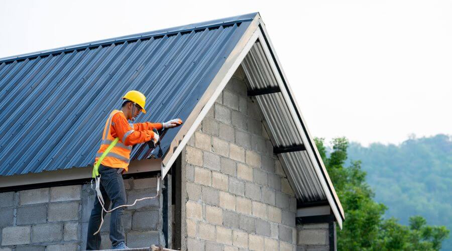Professional metal roof installation in Boaz, AL
